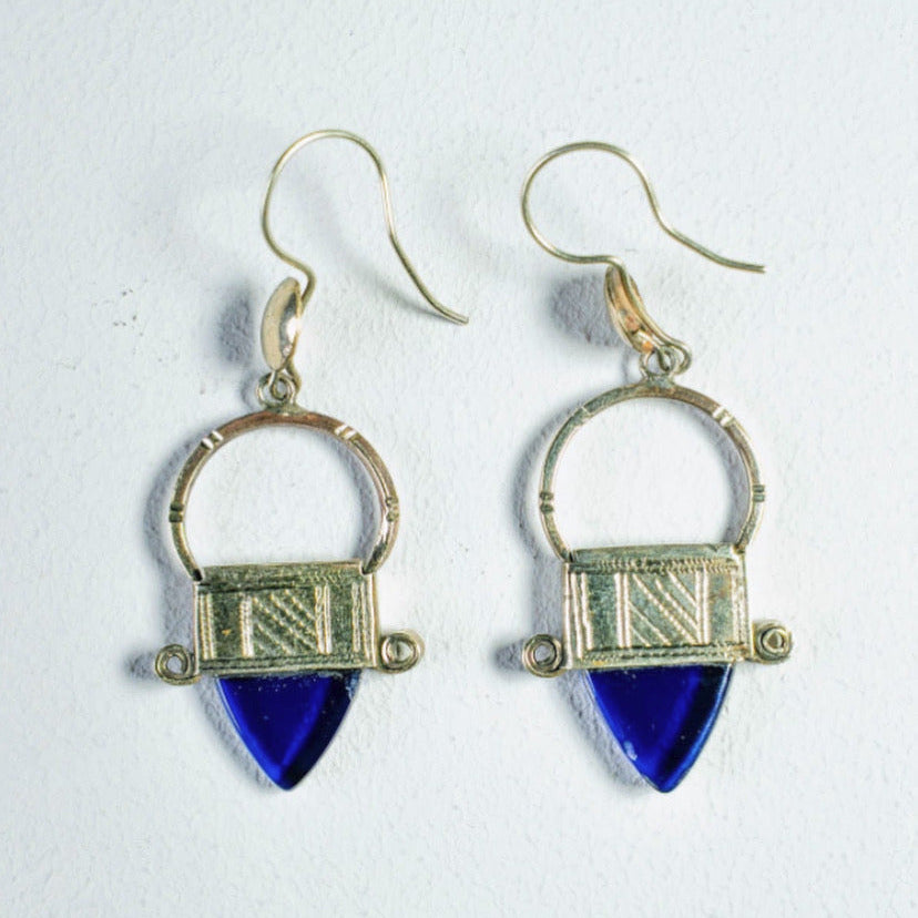 Boucles d’oreilles Lagon
