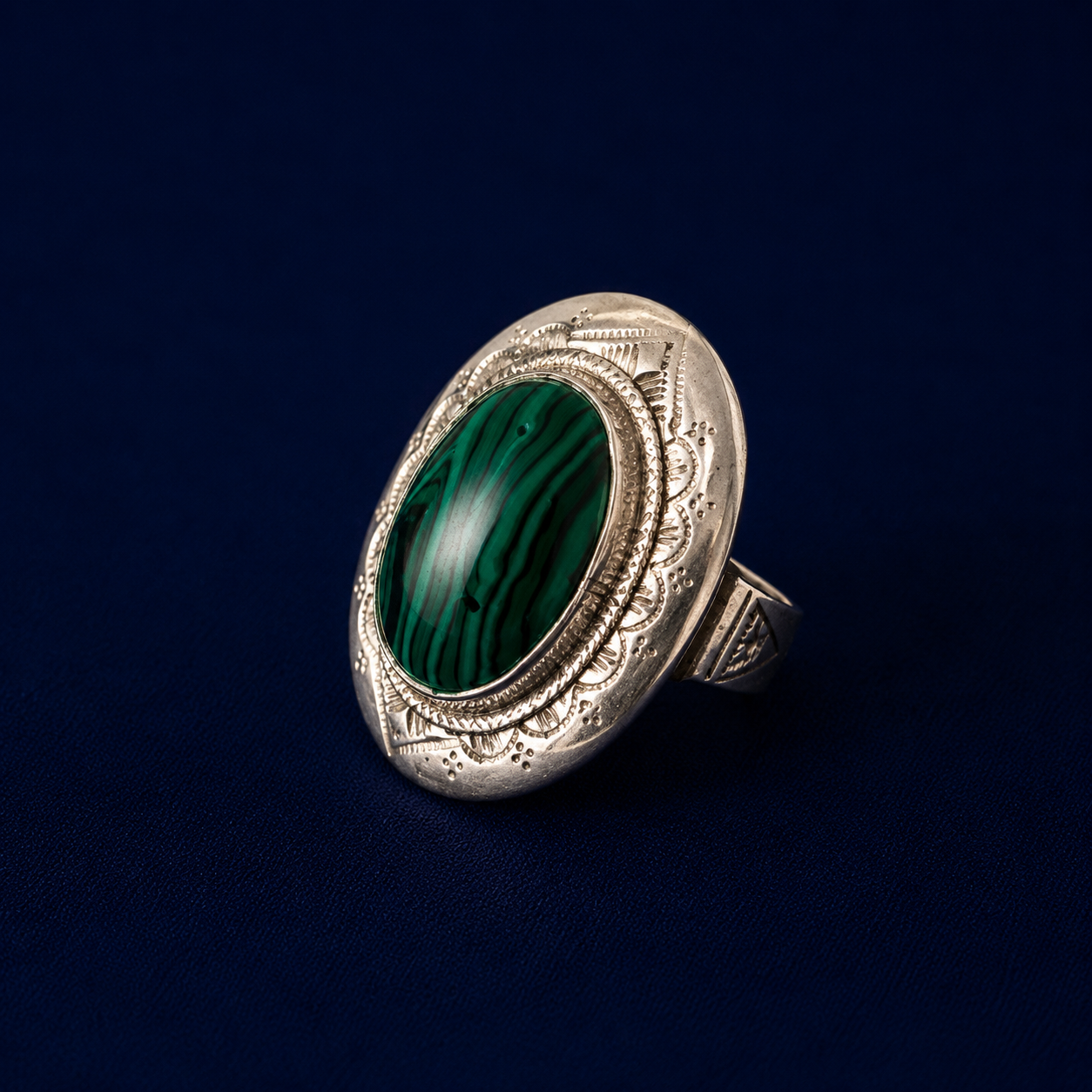 Bague n°9 - Malachite