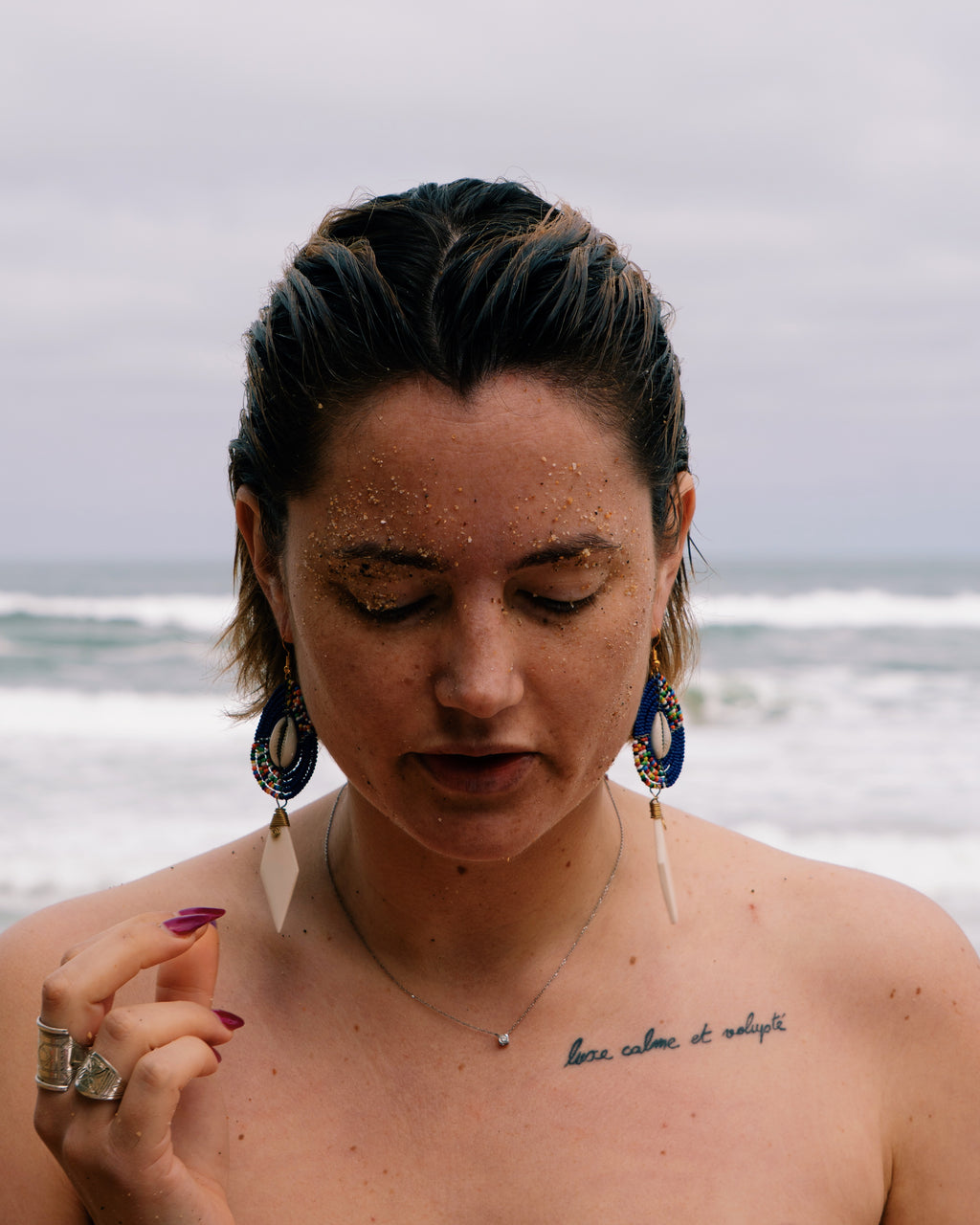 Boucles N°01 - Coquillage