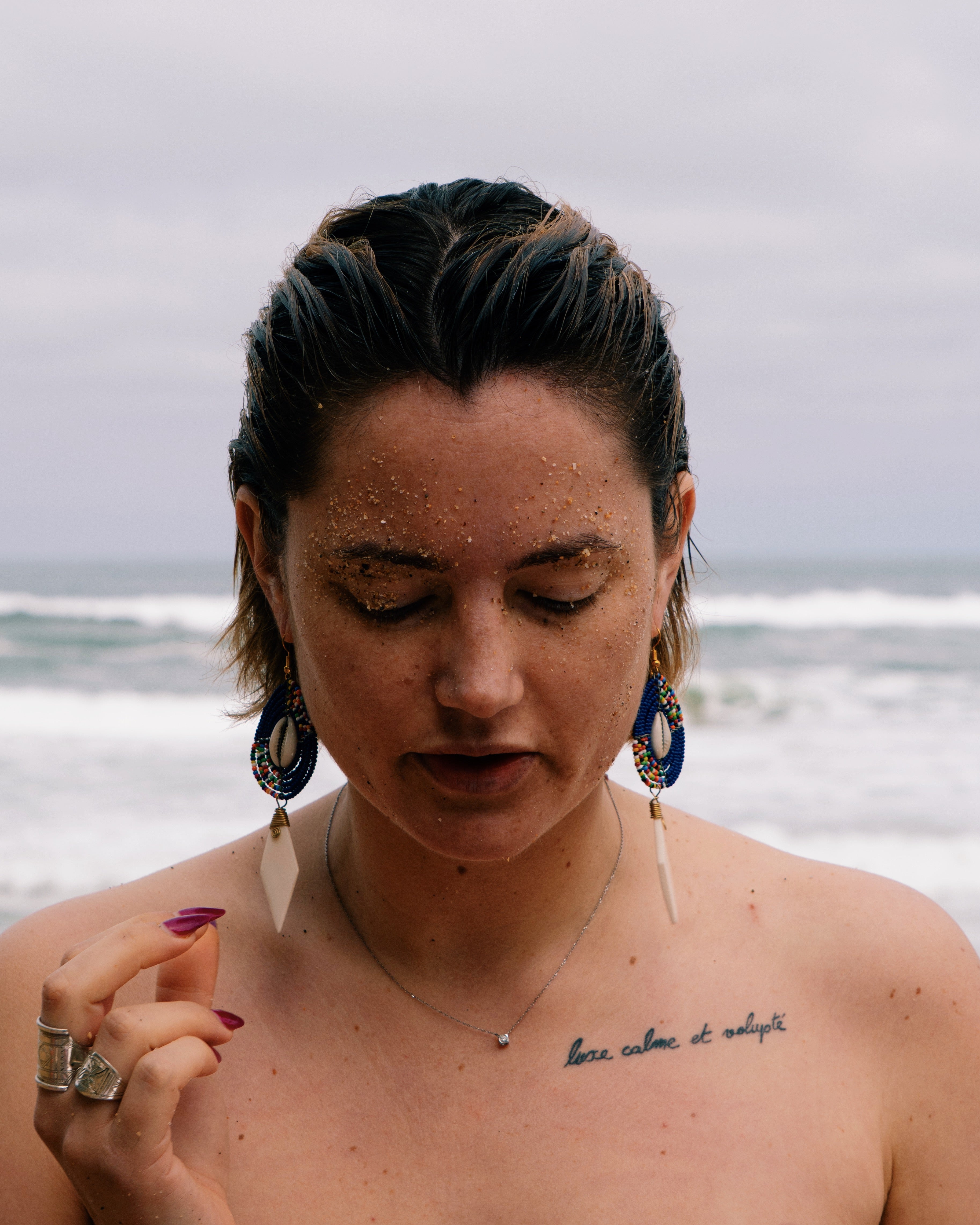 Boucles N°01 - Coquillage